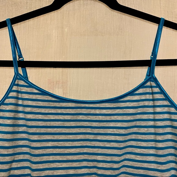 Aeropostale striped jersey knit lined tank top - Picture 2 of 8